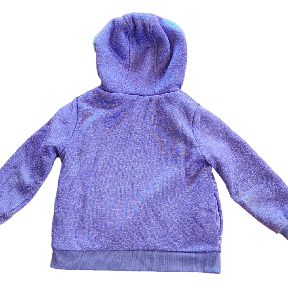Disney Princess Frozen Elsa Hoddie Jacket  Girls Size 5 - Picture 2 of 11